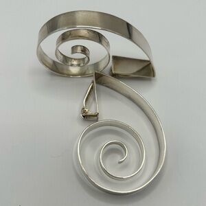 Vintage 1980’s 925 Sterling Silver Clip-On Earrings